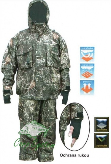 Dvojdílný oblek camu