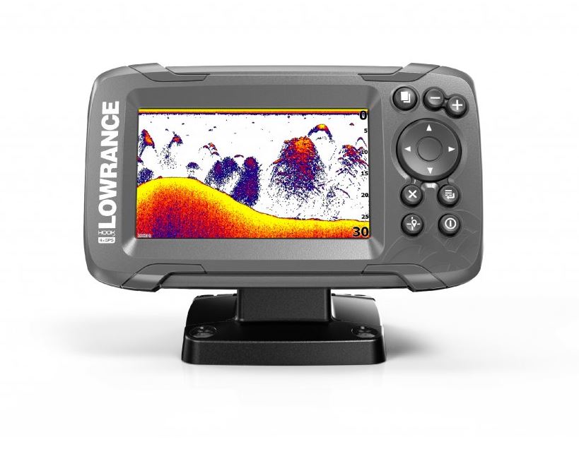 Lowrance Echolot HOOK2 4X GPS se sondou Bullet Skimmer