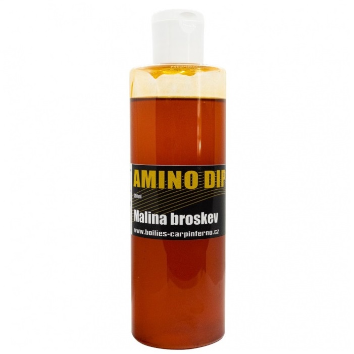 Carp Inferno Amino Dip Nutra Line - Malina-Broskev 250ml