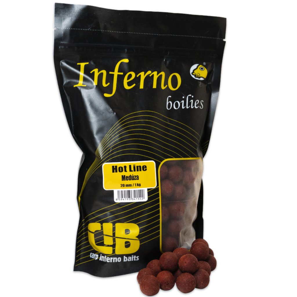 Carp Inferno Boilies Hot Line - Medúza 1kg