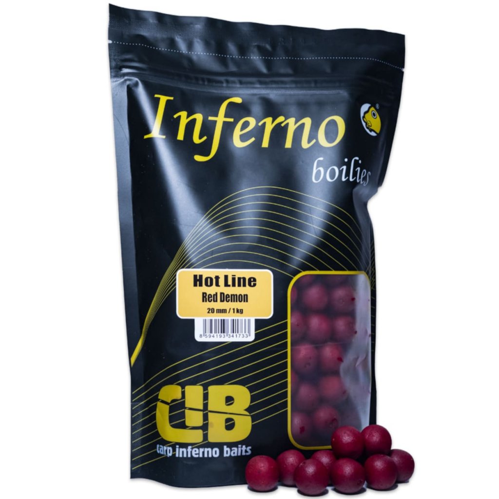 Carp Inferno Boilies Hot Line - Red Demon 1kg