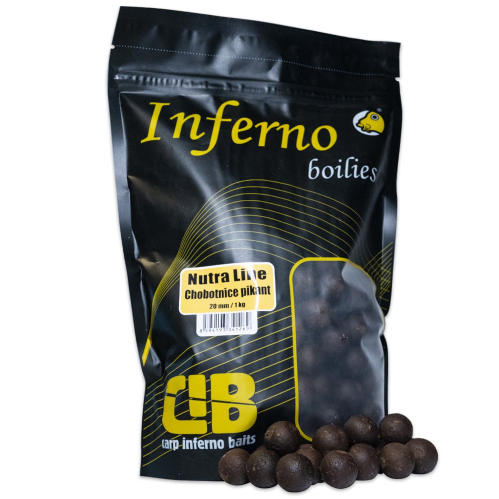 Carp Inferno Boilies Nutra Line - Chobotnice Pikant 1kg