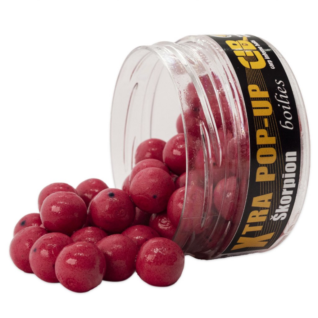 Carp Inferno Pop-Up Boilies Hot Line XTRA - Škorpion 16mm,150ml