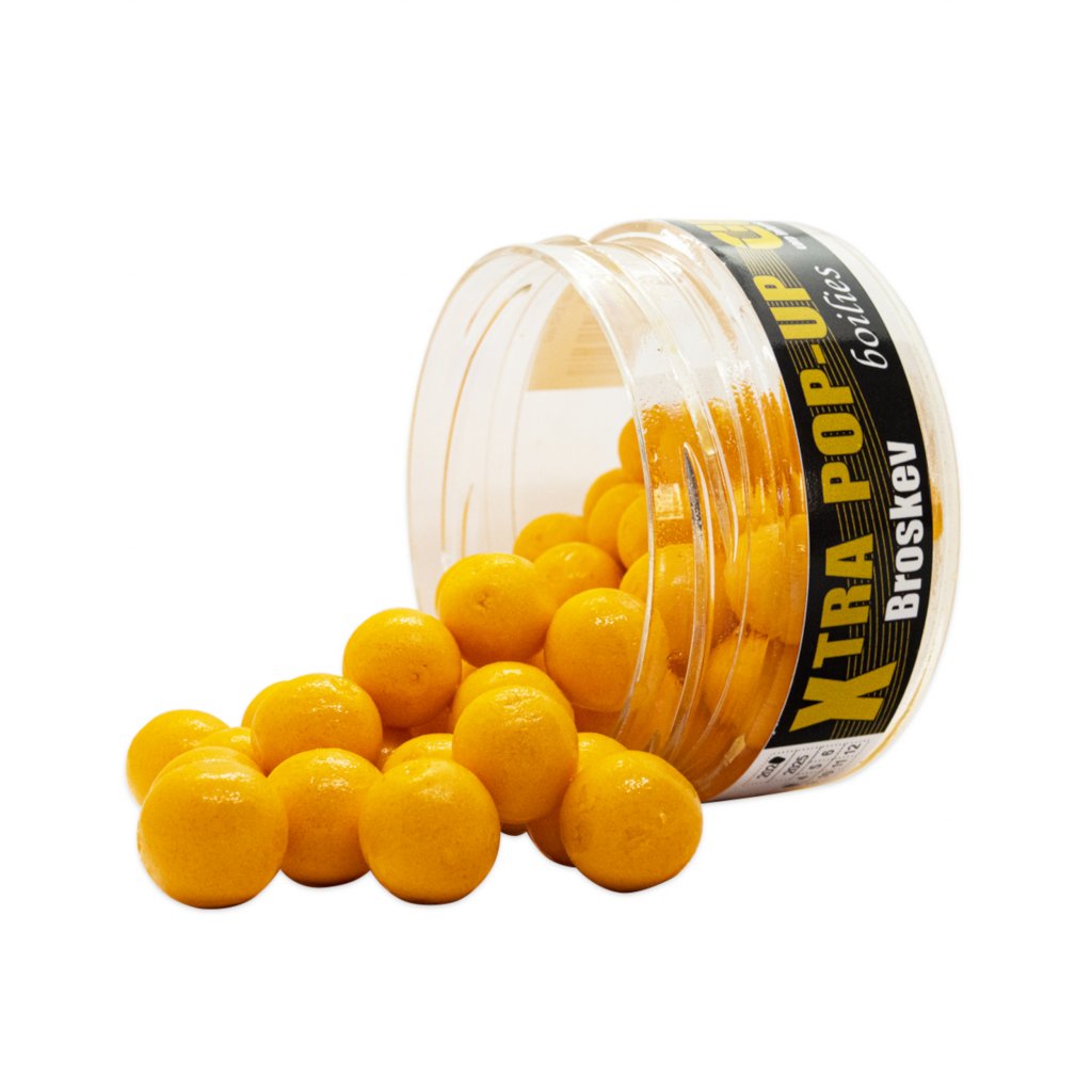 Carp Inferno Pop-Up Boilies XTRA - Broskev 16mm,150ml