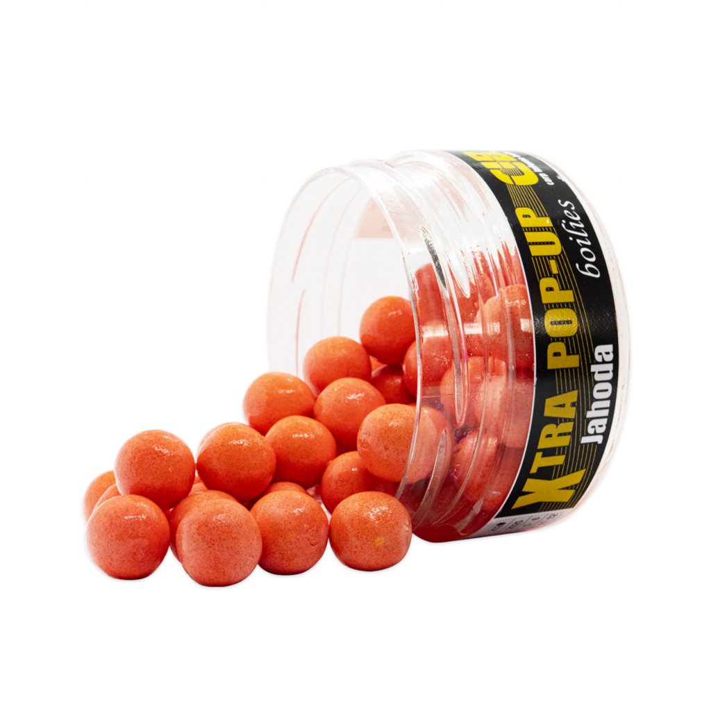 Carp Inferno Pop-Up Boilies XTRA - Jahoda 16mm,150ml