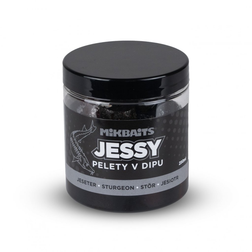 Mikbaits Jessy Pelety v dipu 20mm, 250ml