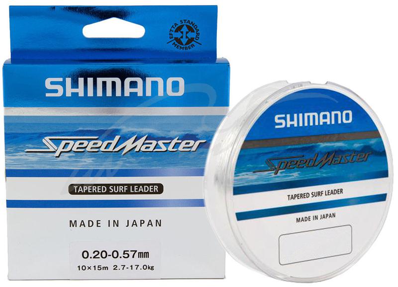 Shimano Ujímaný vlasec Speedmaster Surf Taper ld Clear 10x15m