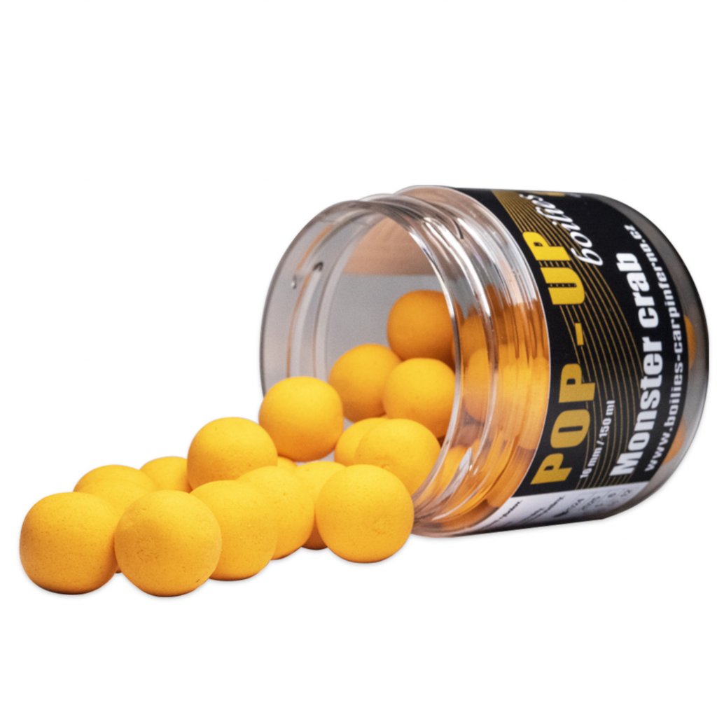 Carp Inferno Pop-Up Boilies - Monster Crab 16mm, 150ml