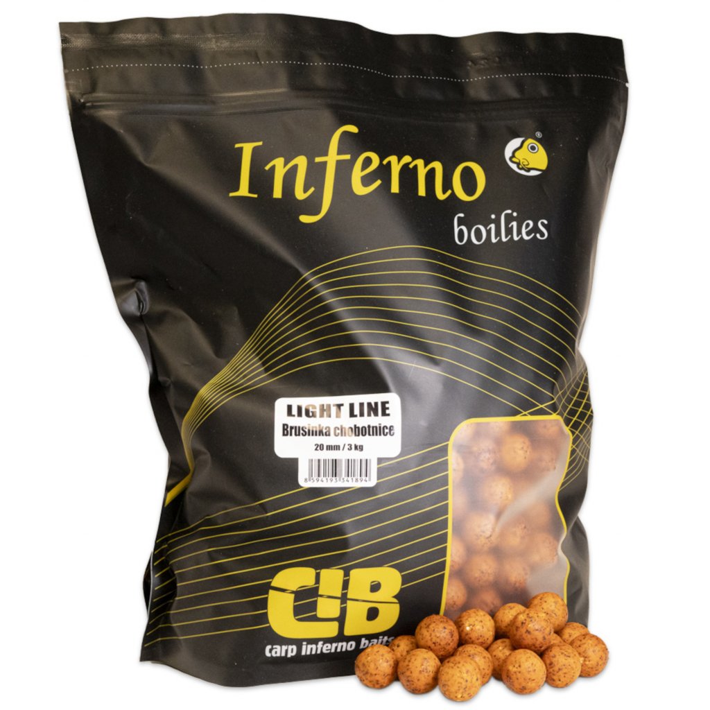 Carp Inferno Boilies Light Line - Brusinka/Chobotnice 20mm, 3kg