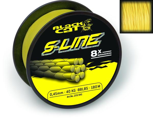 Black Cat Šňůra S-Line yellow