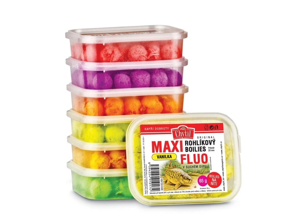 Chytil Rohlíkové Boilies Maxi Fluo 20mm, 65g