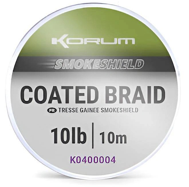 Korum Návazcová šňůra Smokeshield Coated Braid 10m