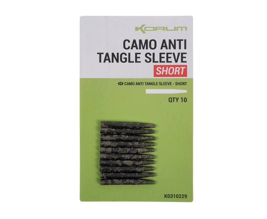 Korum Převleky Camo Anti Tangle Sleeve Short 10ks