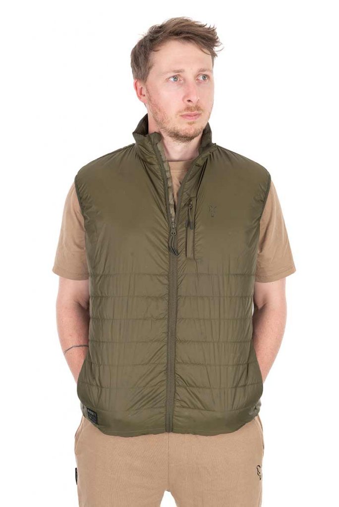 Fox Vesta Olive Quilted 100 Gilet