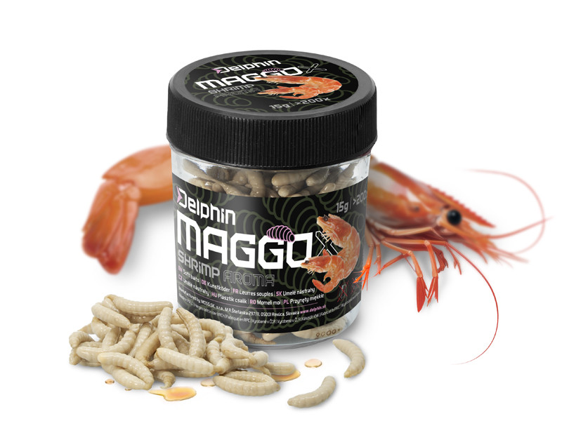 Delphin Umělá nástraha MaggoX Pop Up - Kreveta 15g