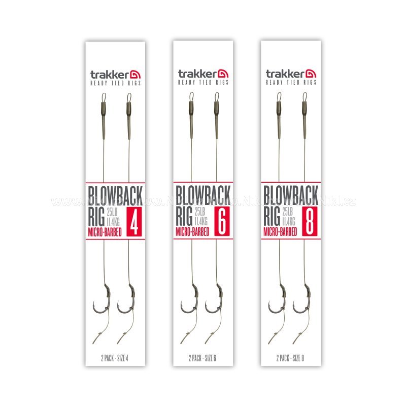 Trakker Hotové návazce Blowback Ready Rig (Barbed) 2ks
