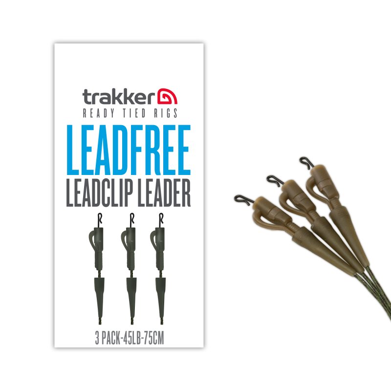 Trakker Hotové leadery Leadfree Leadclip Leader (75cm) 3ks