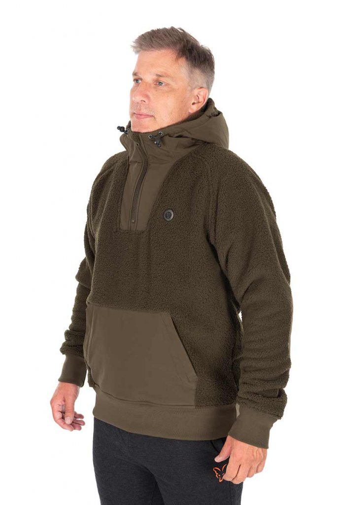 Fox Bunda Olive Sherpa Hybrid Jacket