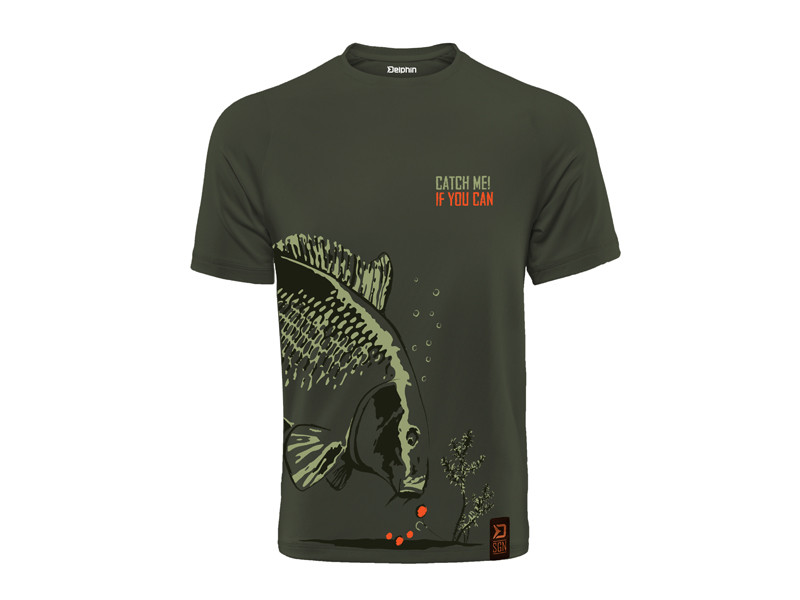 Delphin Tričko Catch me CARP NX
