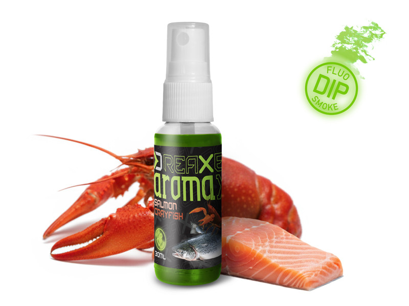 Delphin Dipovací sprej AromaX - losos/rak 30ml
