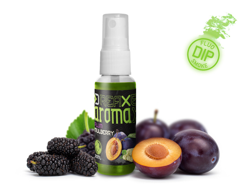 Delphin Dipovací sprej AromaX - švestka/moruše 30ml
