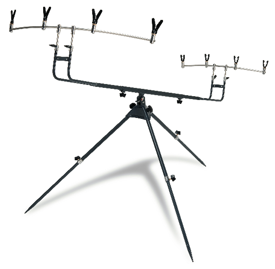 Stojan MINI BASIC CARP'O STEEL na 4 pruty