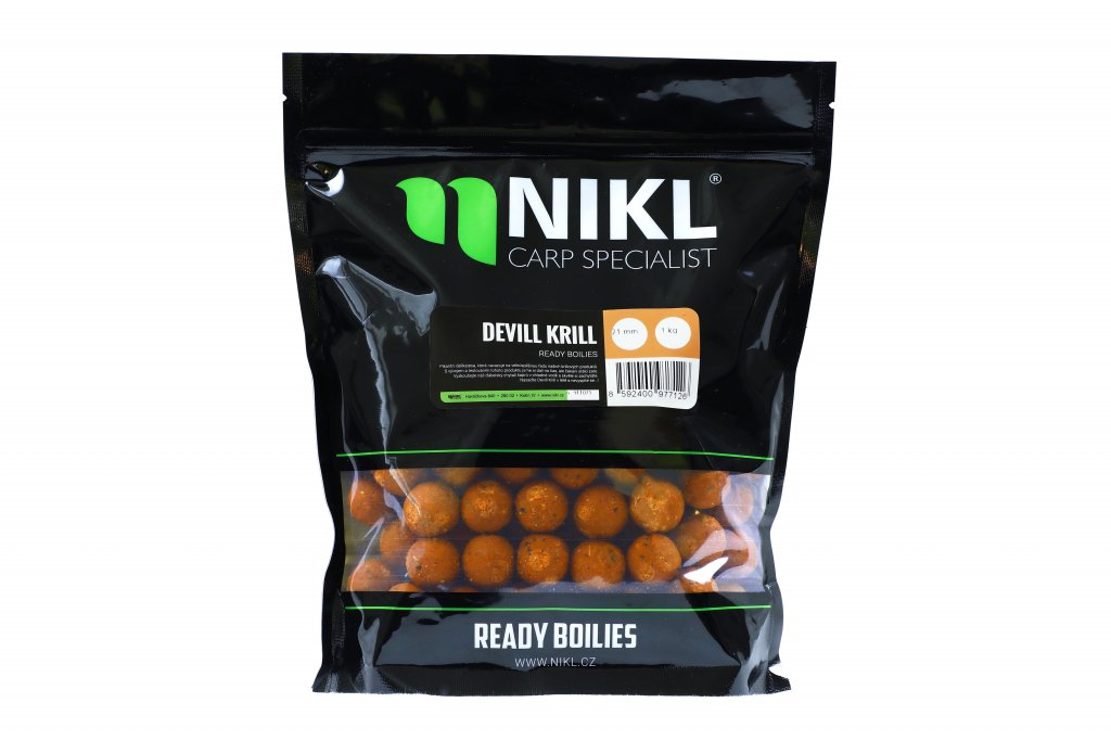 Nikl Hotové boilies Devill Krill