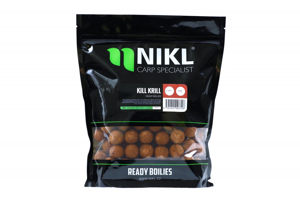 Nikl Hotové boilies Kill Krill