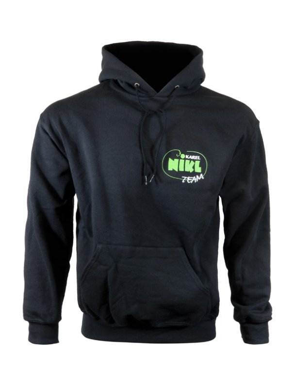Mikina s kapucí - logo NIKL Team