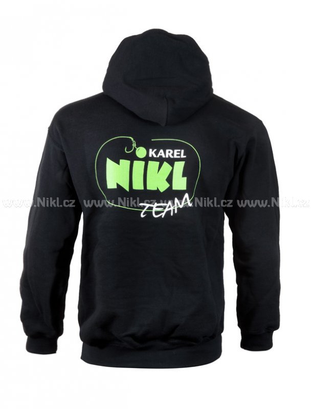 Mikina s kapucí - logo NIKL Team
