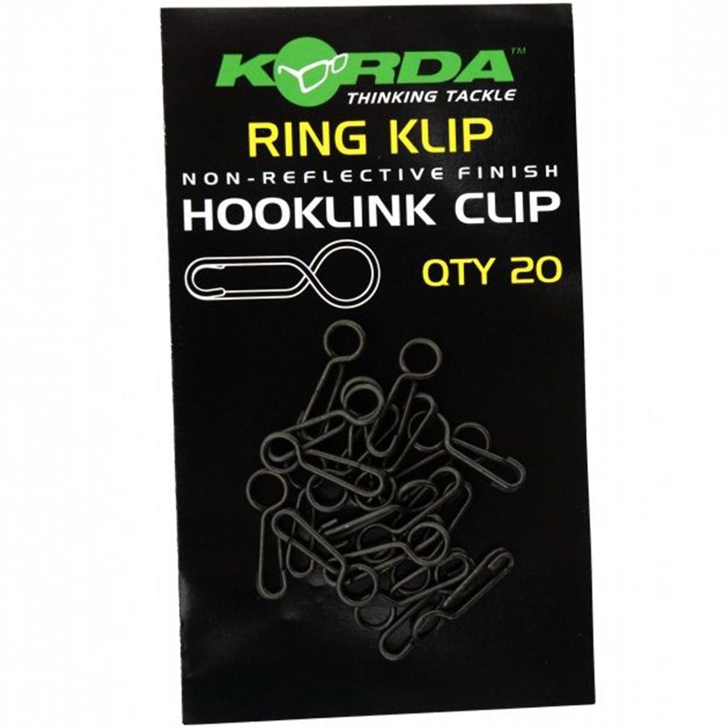 Korda Karabinka Ring Klip 20ks