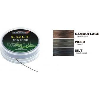 Šňůra Climax - Cult Skin Braid Camou Brown 15m 20lb