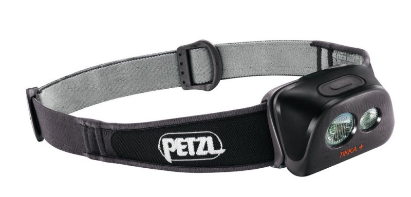 Petzl TIKKA PLUS šedá, 110 lumens