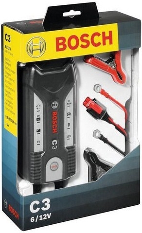 Nabíječka BOSCH C3 6/12V, 3,8A - automatická 