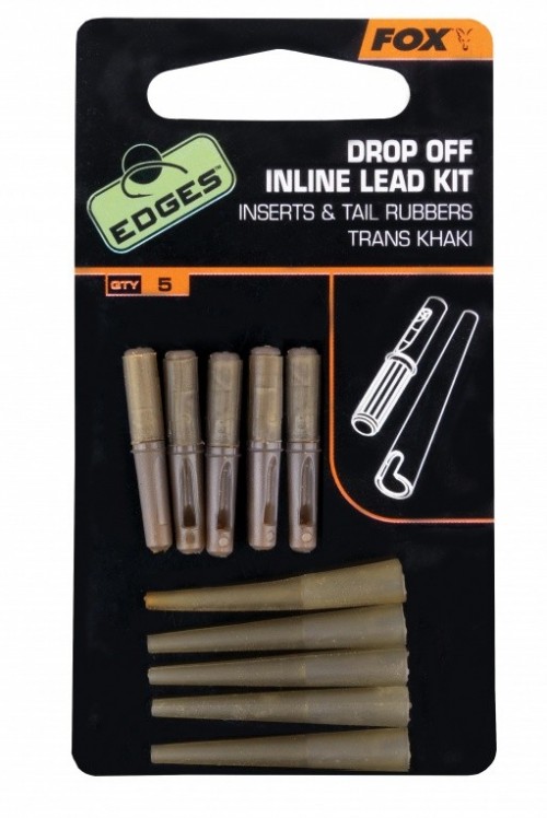 Fox Drop off Inline Lead Kit Trans Khaki 5ks