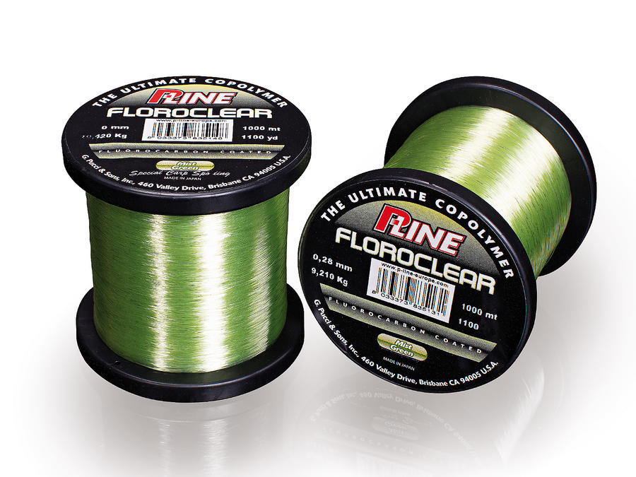 P-line Vlasec Floroclear Green 1000m