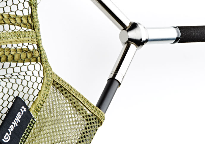 Podběrák Trakker - EQ dvoudílný Landing Net - Olive Mesh