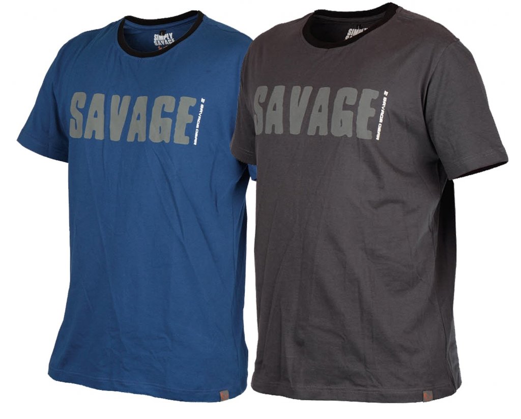 Tričko Savage Gear Simply Savage Tee Grey M