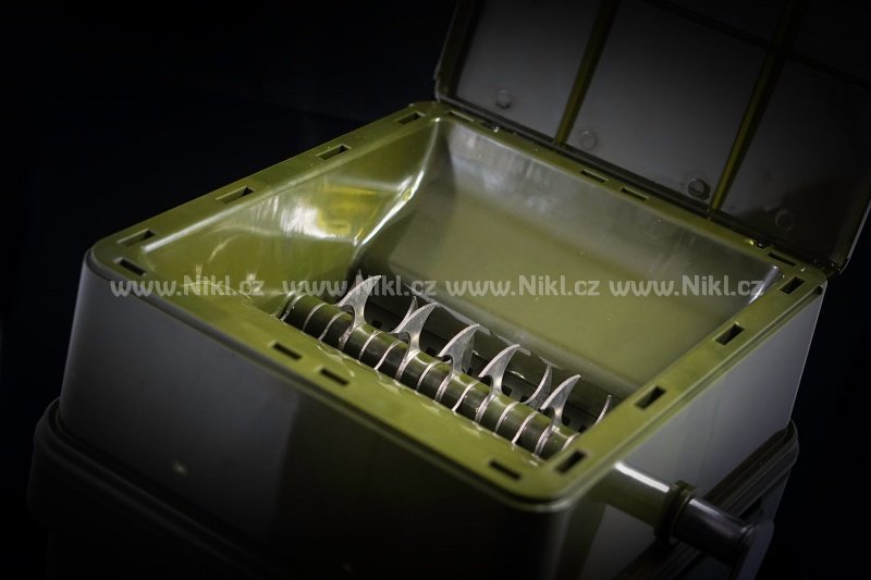 Drtička Advanced Boilie Crusher + kýbl Modular Bucket 17l - celý set