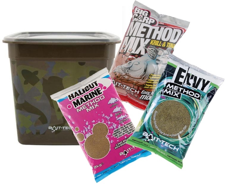 Krmítková směs - Camo Bucket HALIBUT MARINE METHOD MIX 3kg