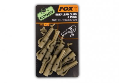 Fox Závěska Edges Slik Lead Clip + Pegs vel.10