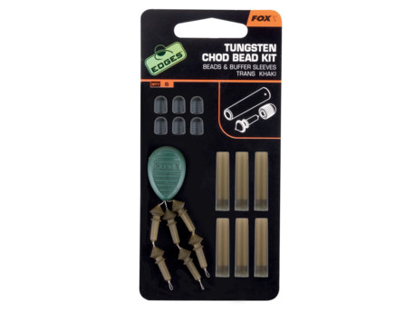 Fox Edges Tungsten Chod Bead Kit 6ks