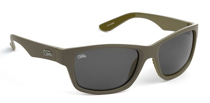 Fox Chunk Sluneční brýle - Sunglasses Khaki/Grey Lense