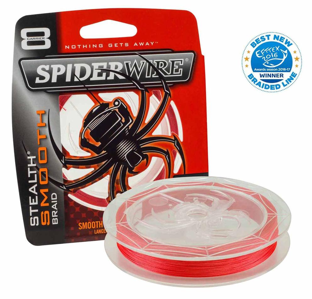 Šňůra SpiderWire Stealth Smooth8 300m CRED