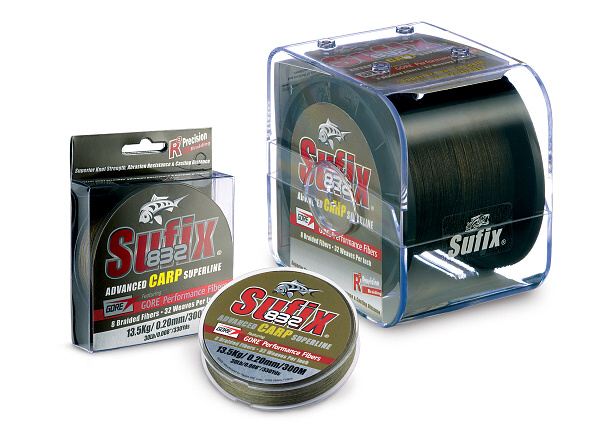 SUFIX 832 Advanced Carp 600m/0,28mm/50lb Carp Olive