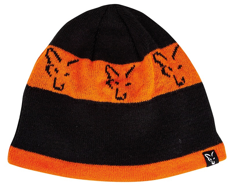 Fox Kulich Black/Orange Beanie