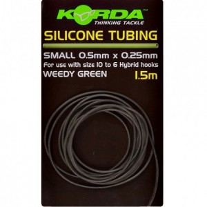 Korda Silikonová hadička Silicone Tubing Green 1,5m