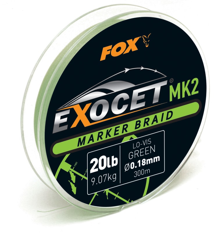 Fox Šňůra Exocet MK2 Marker Braid 0,18mm, 300m