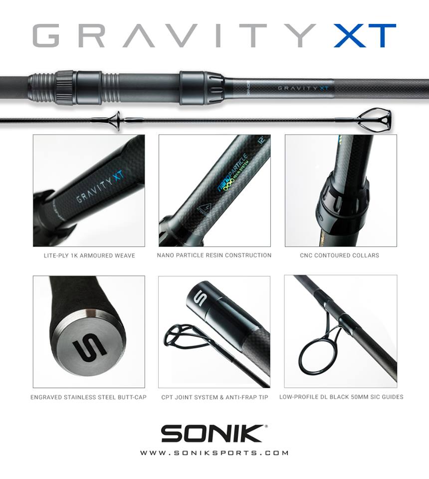 Sonik Prut Gravity XT Carp 12ft, 3,5lb