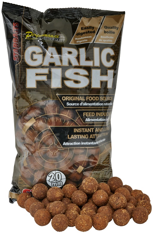 Starbaits Boilies Concept Garlic Fish 1kg